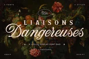 Les Liaisons Dangereuses Font Duo Font Download