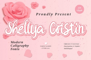 Shellya Cristin - Modern Script fonts Font Download
