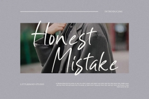 Honest Mistake Font Download