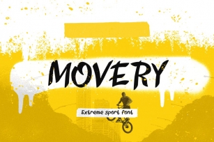 MOVERY - Urban Display Font Font Download