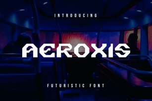 Aeroxis Futuristic Font Font Download