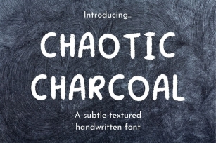 Chaotic Charcoal Font Download