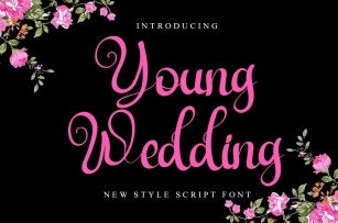 Young Wedding Font Download