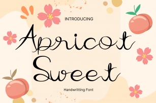 Apricot Sweet Font Download