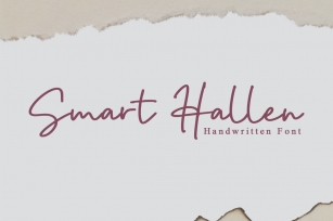 Smart Hallen Font Download