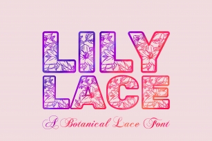 Lily Lace Font Download