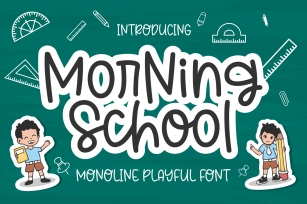 Morning School Font Download