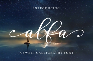 Alfa Scrip Font Download