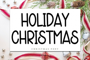 Holiday Christmas Font Download