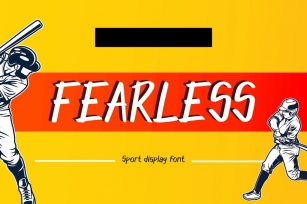 Fearless - Sport Display Font Font Download