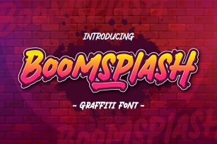 Boomsplash Font Download