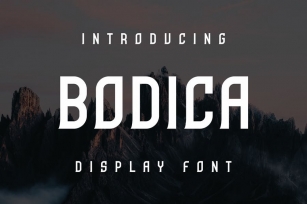 Bodica Font Download