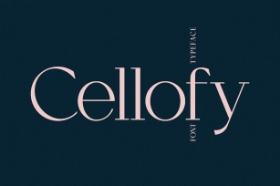 Cellofy Font Download