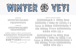 Winter Yeti Font Download