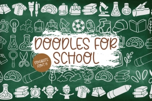 Doodles for School Font Download