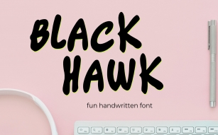 Black Hawn Font Download