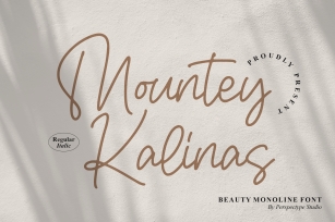 Mountey Kalinas Font Download