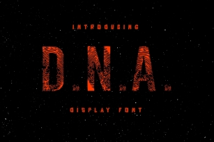 D.n.a Font Download