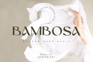 Bambosa | Modern Sans Serif Font Download