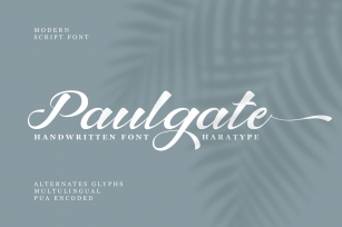 Paulgate Font Download