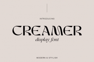 Creamer Font Download
