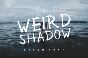 Weird Shadow Font Font Download