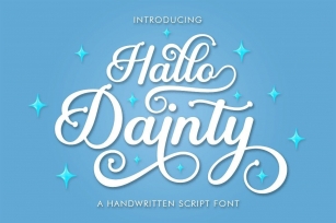 Hallo Dainty Font Download