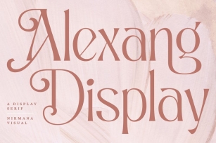 Alexang Display - Retro Font Font Download