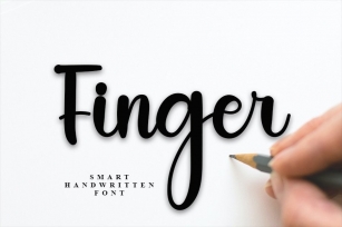 Finger Font Download