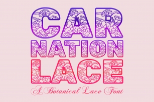 Carnation Lace Font Download
