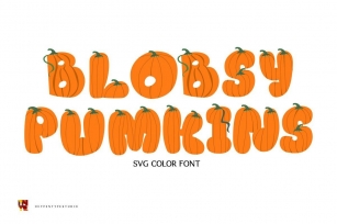 Blobsy Pumpkins Font Download