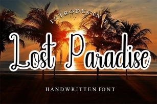 Lost Paradise Font Download