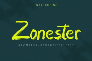 Zonester Font Font Download