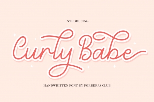 Curly Babe Font Download