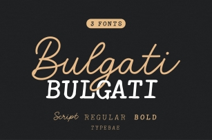 Bulgati Font Download