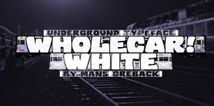 Wholecar White Font Download