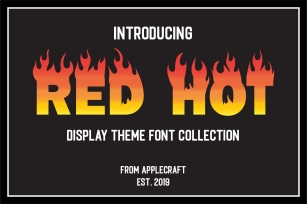 Red Hot Font Download
