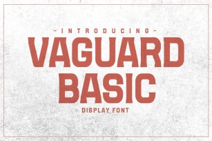 VAGUARD BASIC Font Download