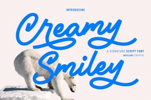 Creamy Smiley Script Font Download
