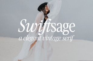 Swiftsage Nostalgic Serif Font Download