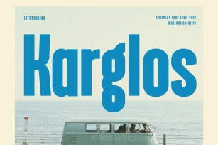 Karglos Sans Display Font Download