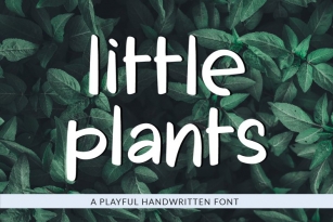 Little Plants Font Download