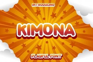 Kimona Playful Font Font Download