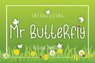 Mr Butterfly Font Download