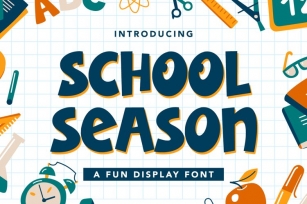 School Season Font Download
