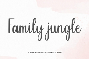 Family Jungle Font Download