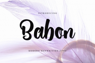 Babon Font Download