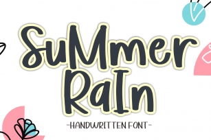 Summer Rain Font Download