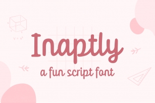 Inaptly Font Download