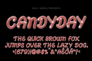 CANDYDAY COLOR Font Download